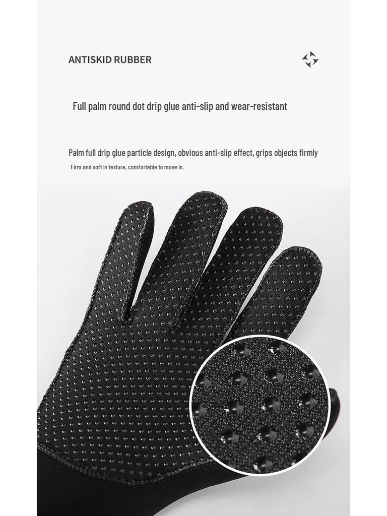 DIVE&SAIL 3MM Non-slip Winter Diving Gloves