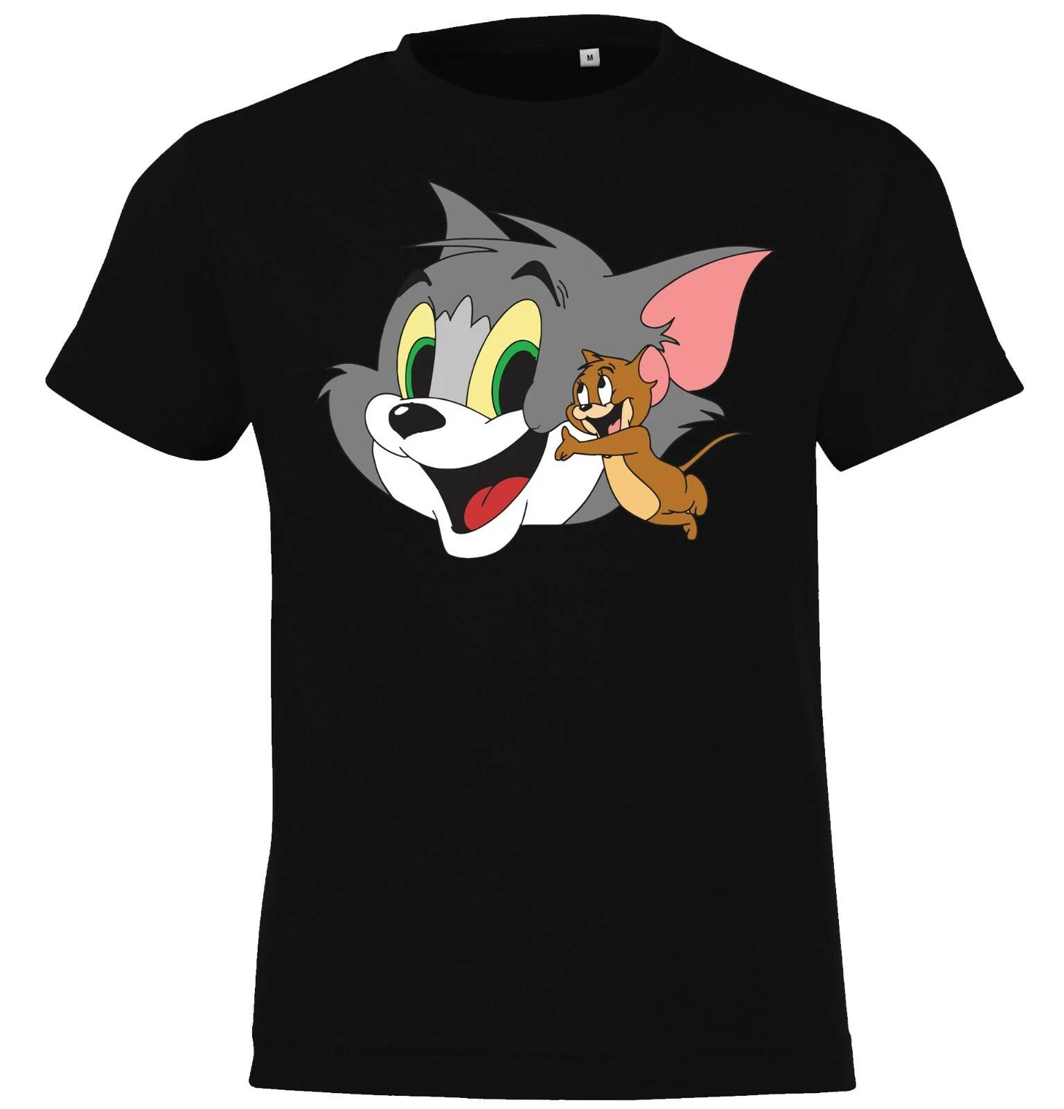 Youth Designz Tom 1A Kids kids boys T-Shirt Print Funny Saying Jerry Tom Friends Cat 160