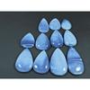 305Cts. Natural Owyhee Blue Opal Pear Cabochon Loose Gemstone 11 Pcs Lot C-3555