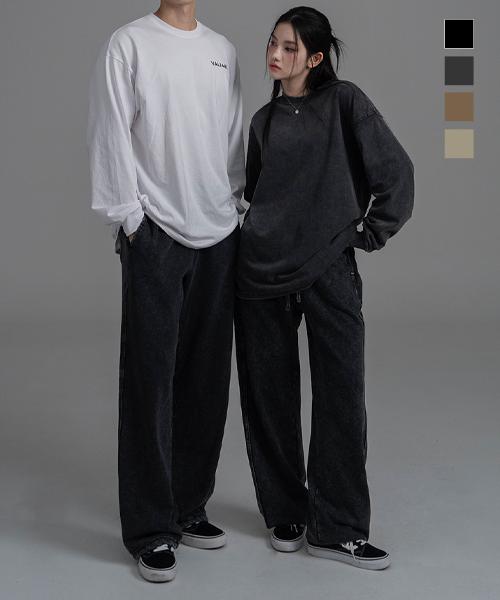 Ballianteu P2507 Pigment Wide Sweatpants [4 Colors]