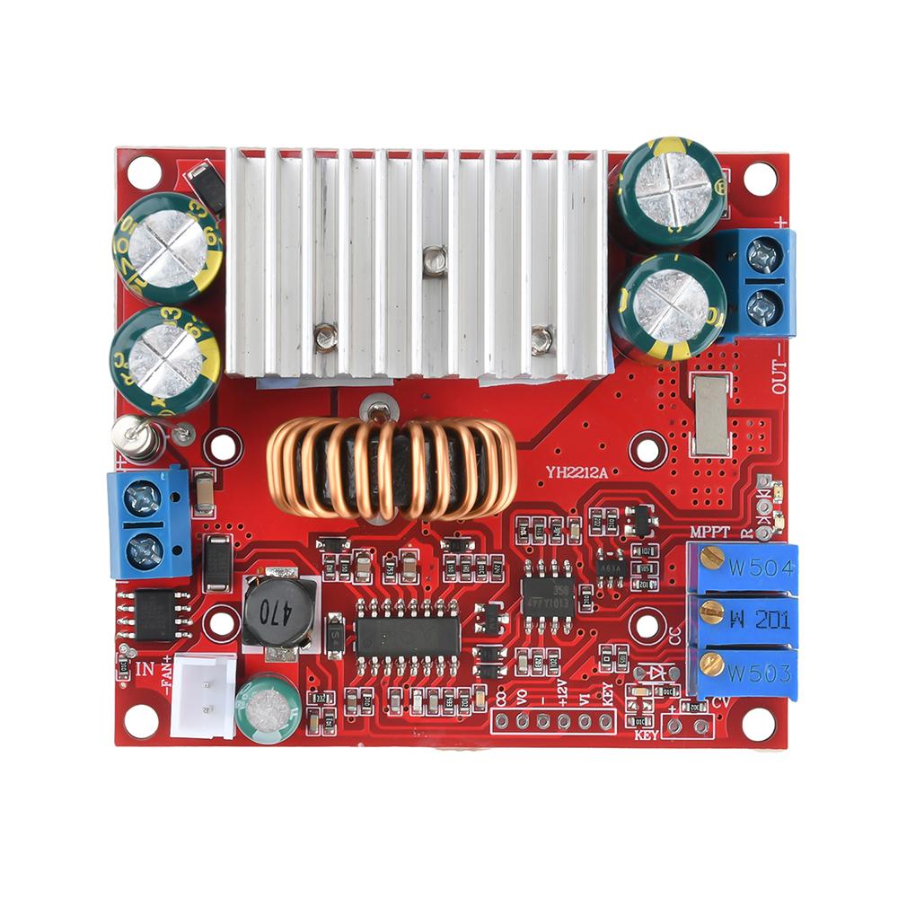 

DC 6-50V 15A MPPT Constant Voltage Constant Current Boost Synchronou Rectification Solar Charging Module Adjustable Power Supply