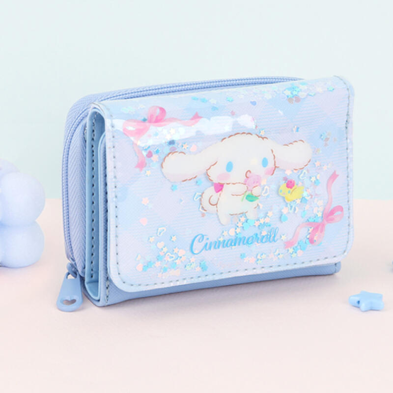 Cinnamoroll Happy Spangle Half Wallet