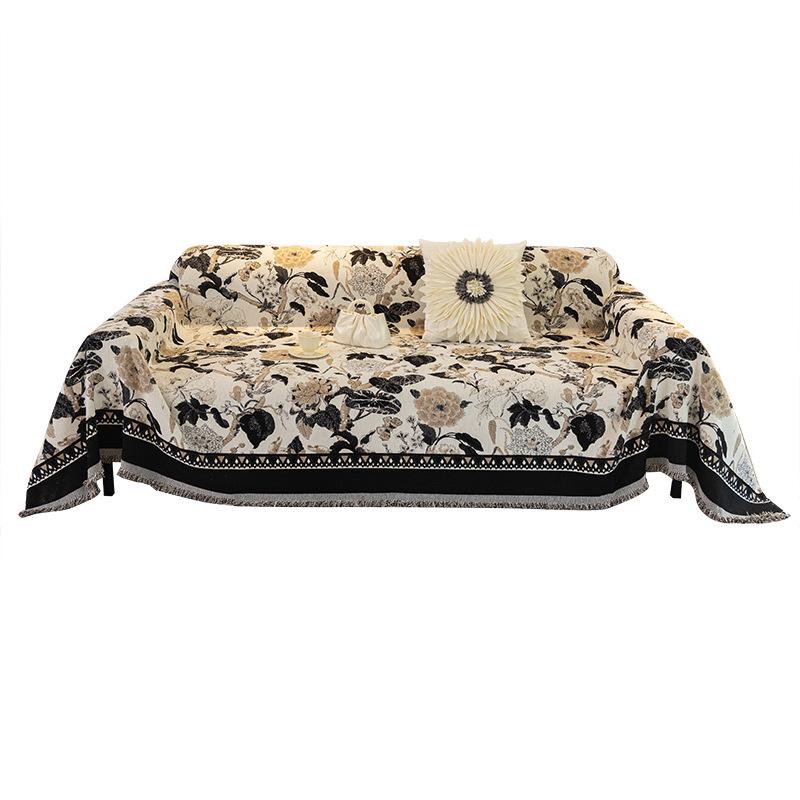 Chenille Anti-Scratch Sofa Cover Blanket - Universal, Dustproof, All-Season Protection