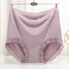 Seamless Panties High Waist Women's Briefs for Weight 100kg Large Size Underpants Solid Color Boyshorts