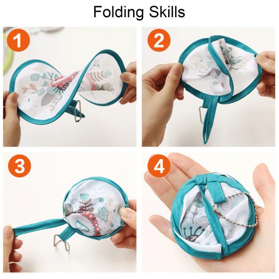 Compact Lightweight Pretty Decorative Eye-catching Folding Hand Fan Hand Fan