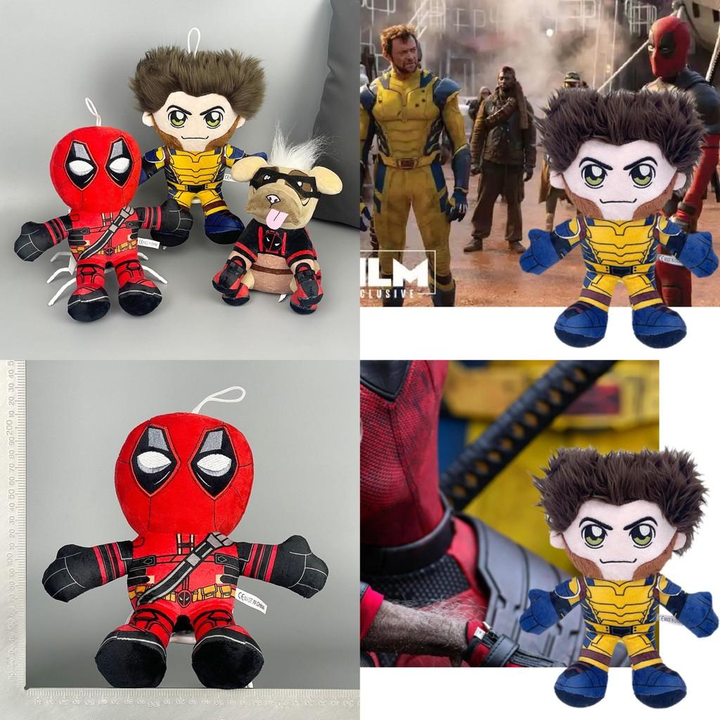 Deadpool Wolverine Plush Toy Soft Doll With High Quality Pp Cotton Filling For Collectors