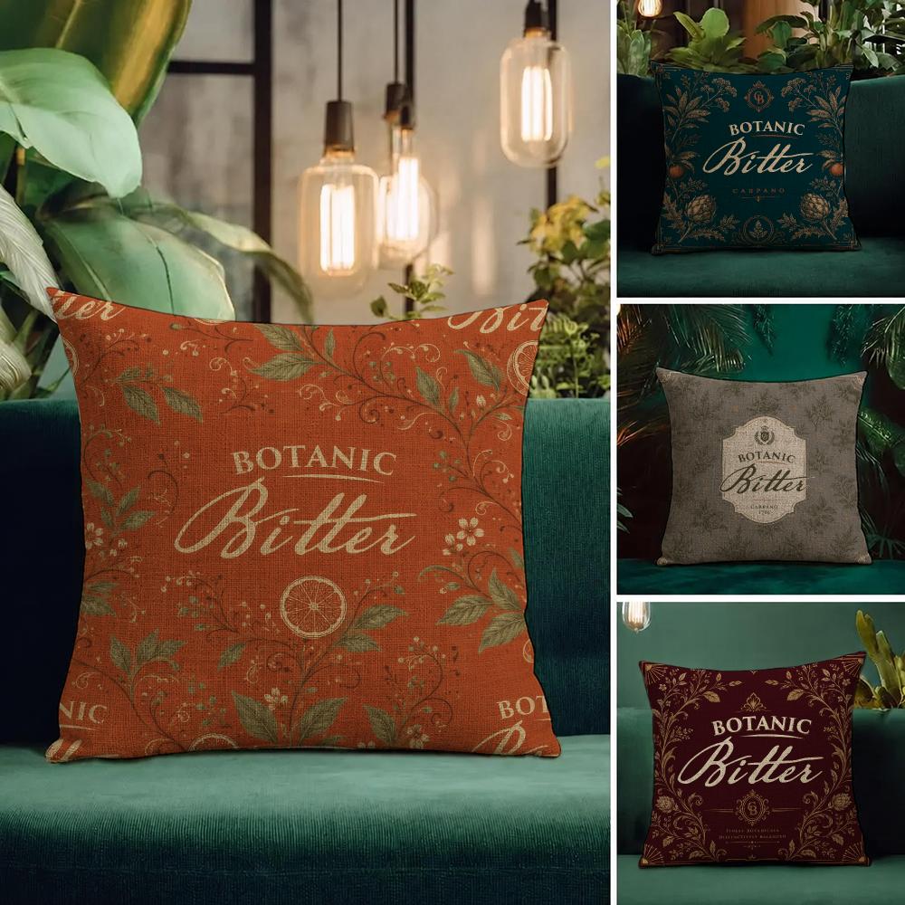 Brand Carpano Cushion Cover Natural Linen Pillowcase Set AllinOne Decor Cushion Cover for Sofa Bedroom Chair