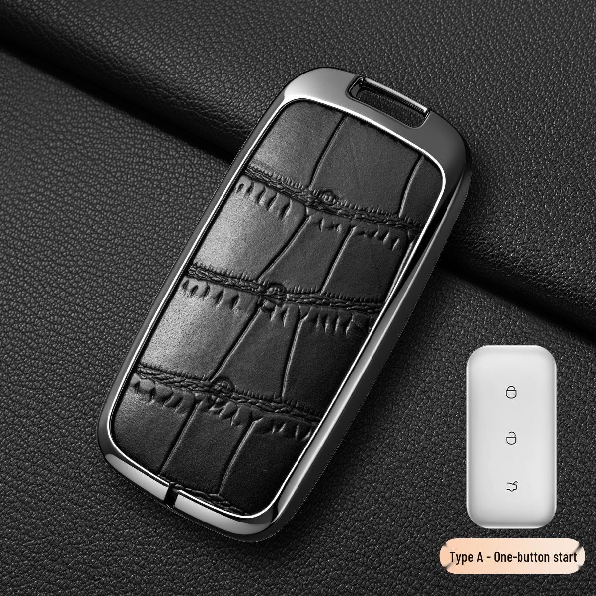 

Geely Galaxy Car Key Cover for L7, L6, e5, e8 - 2025 Model with Crocodile Pattern Standard