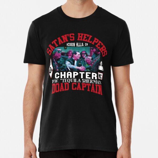 

Pee Wee and the Satan s Helpers Road T-Shirt S-5XL Best T-Shirt S