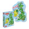 Puzzle "Mapa Wielkiej Brytanii I Irlandii" 100 Elementów Układanka Zestaw 301160