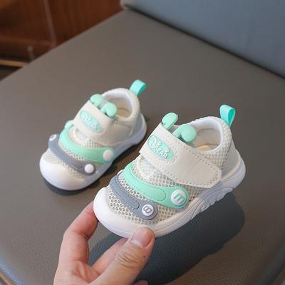 Spring and Autumn Baby Classmate Boy's Baby Shoes Cartoon Toddler Shoes Non-slip Breathable Mesh Soft Sole Baby Shoes