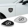 1Pcs 3D Metal Auto Door Shield Emblem Car Body Badge Sticker Styling For Opel Astra H G Corsa Insignia Astra Antara Meriva Zafira Interior