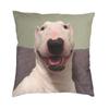 Potrivit pentru mașină, canapea, față de pernă, husă de pernă british bull terrier, kawaii, câine drăguț