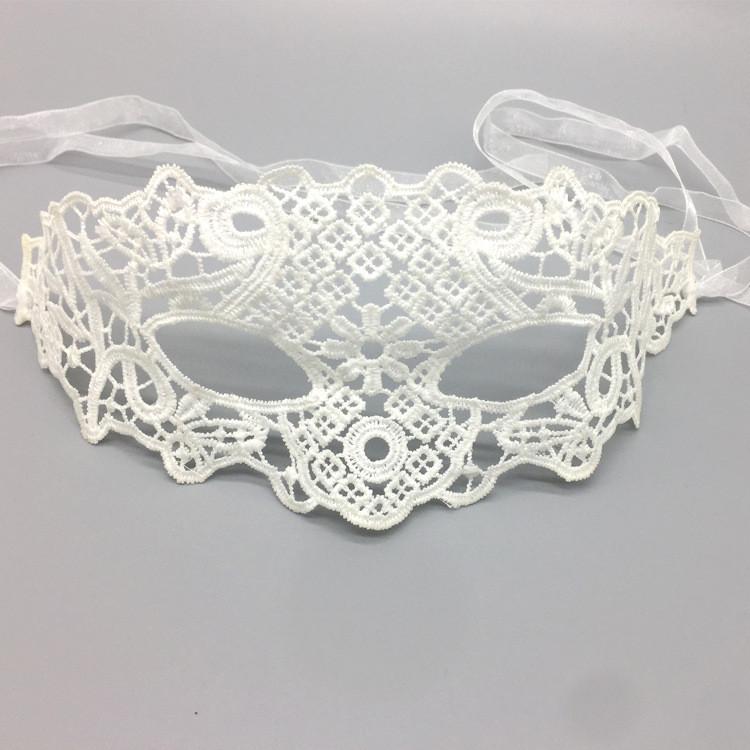 Queen Style Lace Mask For Costume And Party Decor Woven Fabric Design For Adults And Teens