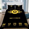 Hot Game Duvet Cover Pillowcase F-Fallouts Bedding Set Adult Boy Girl Bedroom Decoration Children Single Double Size