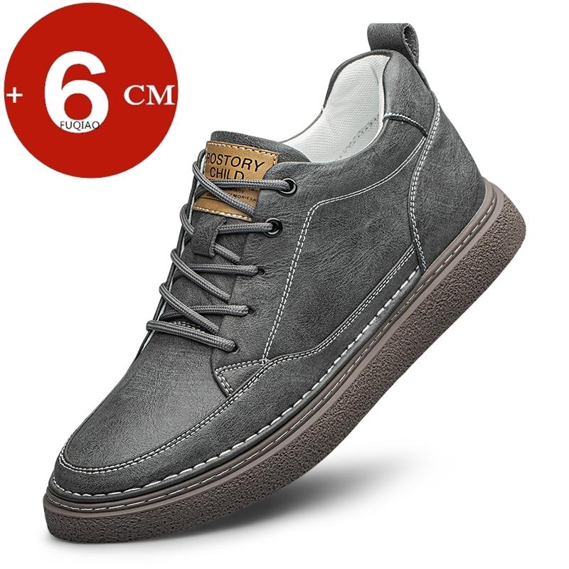 

Мужские кроссовки Обувь на платформе Обувь на скрытой платформе Обувь для увеличения роста Дышащая Увеличение роста на 6 см Повседневная спортивная обувь для лифта 37