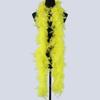 Dyed Red Scarf 80g Turkey Feather Boa for Home Party Wedding Christmas Decor DIY Craft Clothing Costume Dance Dress Accessory