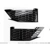Car Accessories fit for Honda Civic Sedan 10th Gen 2016-2020 ABS Glossy Black Front Fog Light Lamp Cover Trim 2Pcs