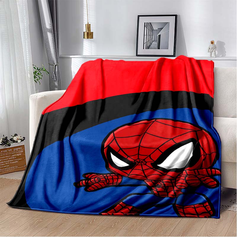 2026 New Spider-Man DIY Printed Blanket, Living Room/Bedroom Shawl, Suitable for Home, Office and Leisure Use, and Can Also Be