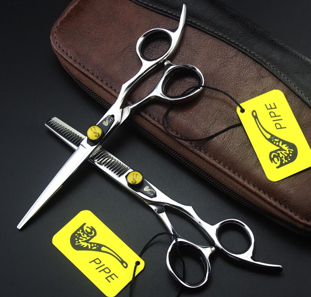 6.0" Professional Hairdressing & Thinning Scissors Set