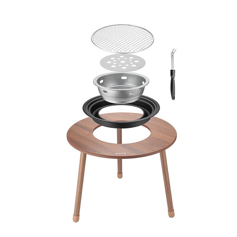 Outdoor Campfire Tea Stove and BBQ Grill 60x47cm