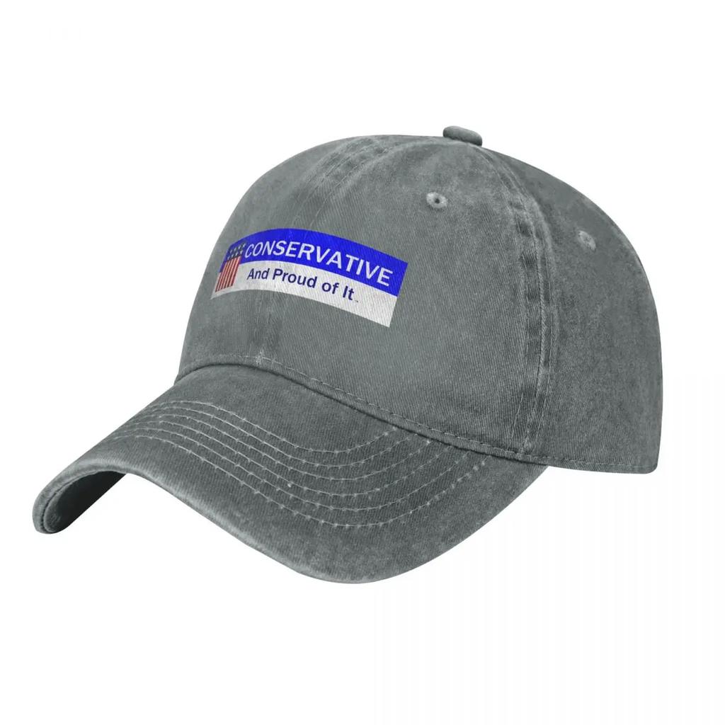 Conservative and Proud of It Baseball Cap Winter Hat Trucker Cap Tactical Cap Luxury Unisexs Womens
