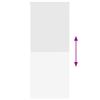 Shower Roller Blind 100X240 Cm Fabric Width 96 Cm