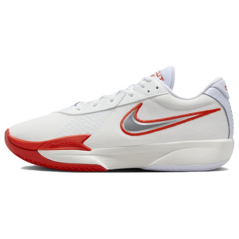 Nike Air Zoom GT Cut Academy White Picante Red Sneakers Casual FB2598-101