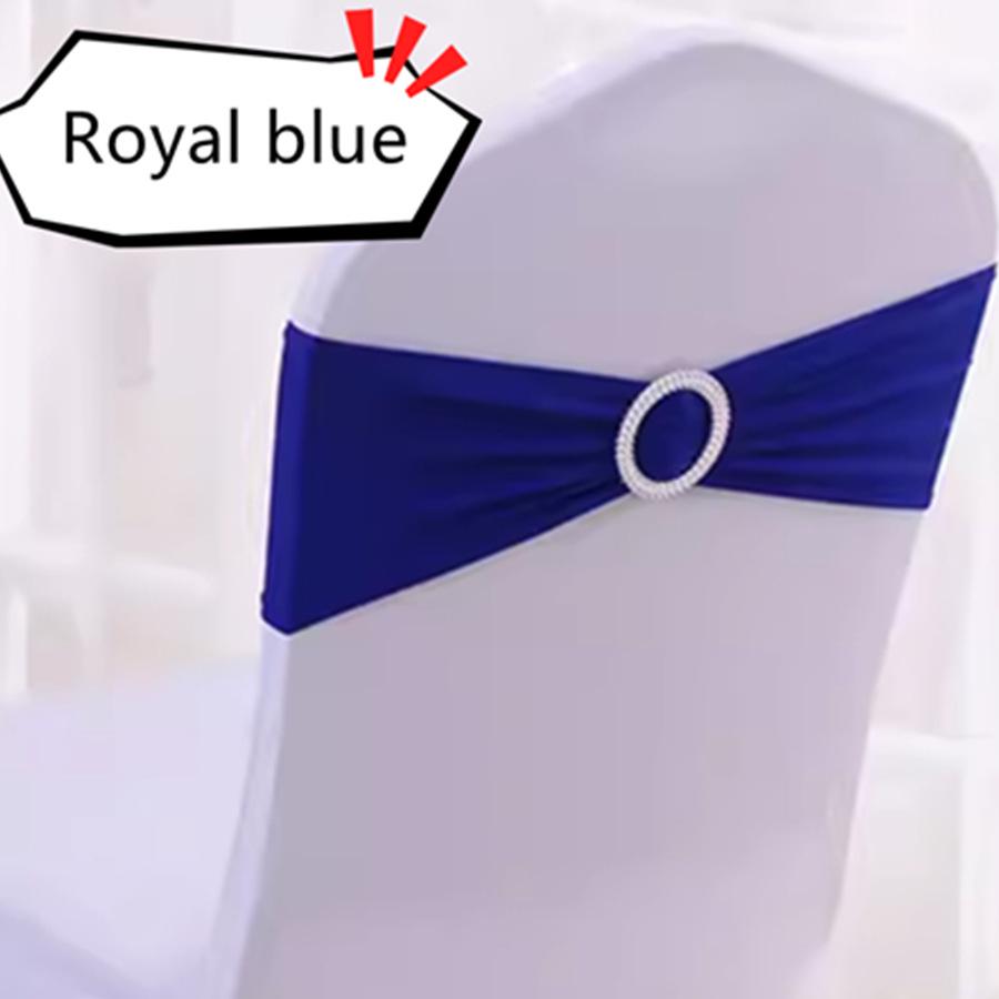 Elastic Chair Cover with Bowknot for Festive Decoration - Ideal for Weddings and Banquets