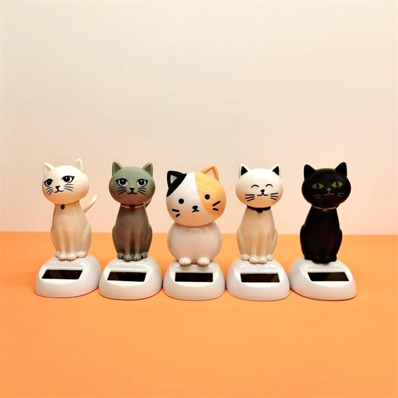 New Hot Sale Creative Solar Finger Yes Sensor Swing High Quality Shaking Head Car Interior Decoration Styling Accessories