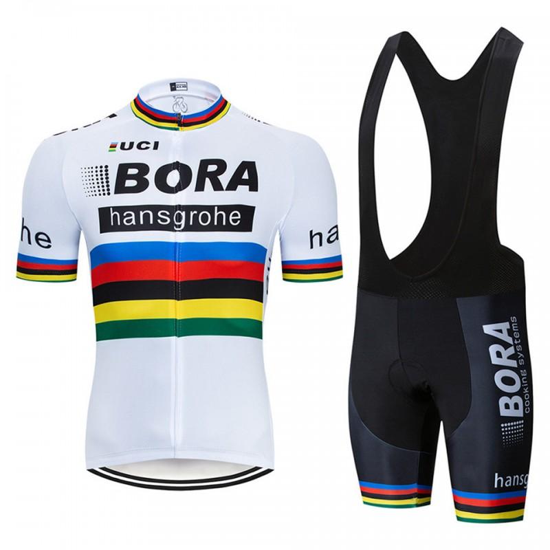 Mens Cycling Jersey Set Short Sleeve Breathable Quick Dry Mountain Bike Apparel