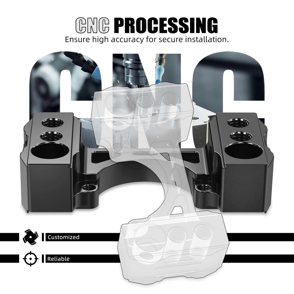 For KTM 790 Adventure 890 Adventure/R/Rally 2019-2024 2023 NICECNC Handlebar Riser Kit For Husqvarna NORDEN 901 2022-2023