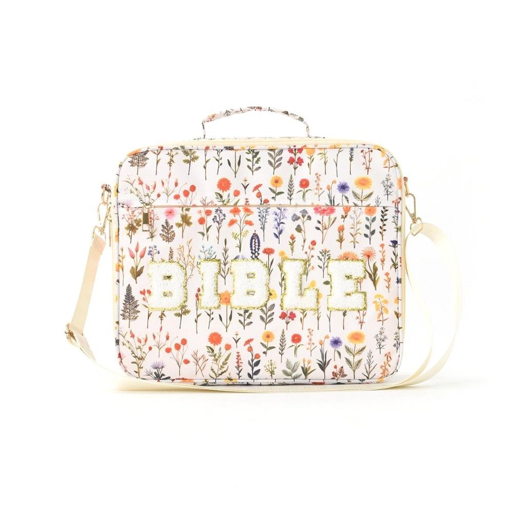 

Portable Bible Cover Case Large-capacity Multilayer Book Storage Bag Dustproof with Shoulder Strap Shoulder Bag Women