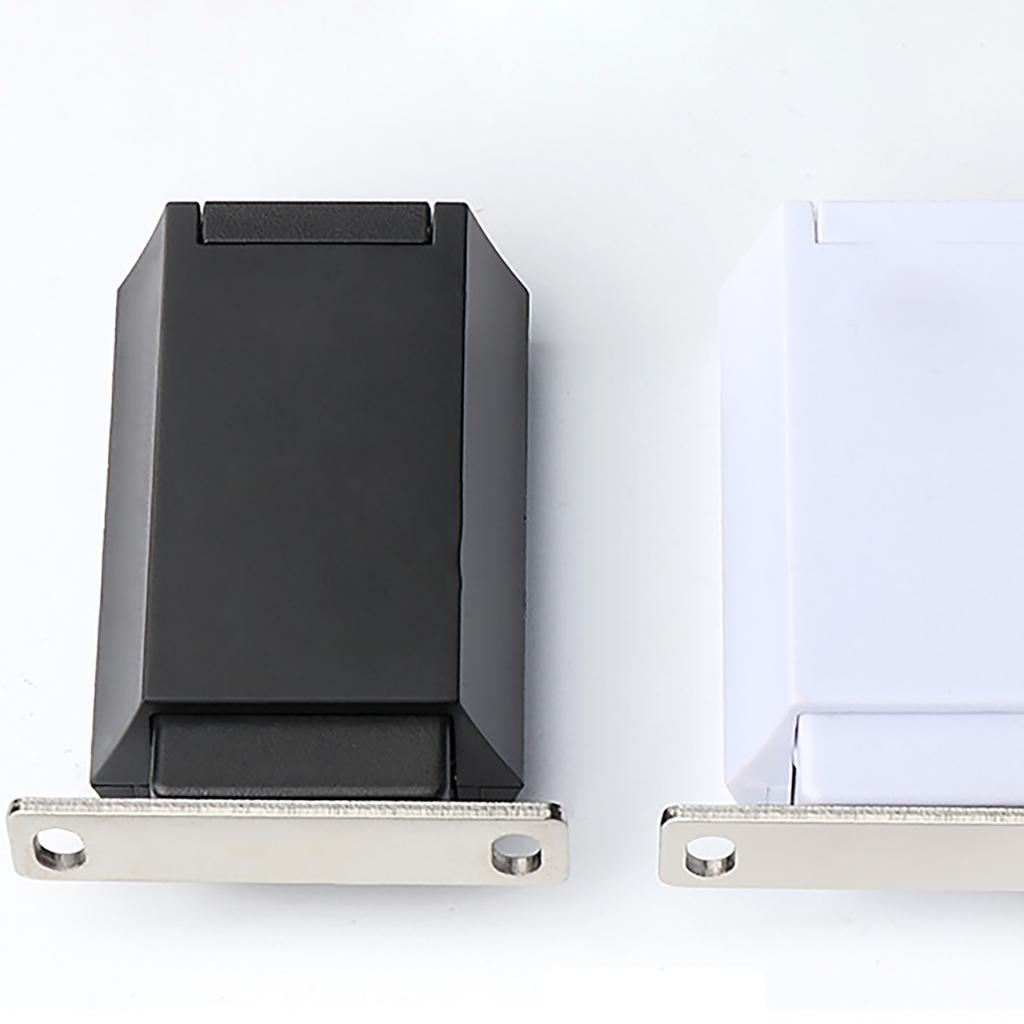 Sturdy ABS Portable Magnetic Push To Open Cabinet Hardwares Accessory for Hide Door and Drawers In Elegant Color