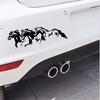 Running Horses Fashion Car Vehicle Self-Adhesive Sticker Waterproof Decal Decor