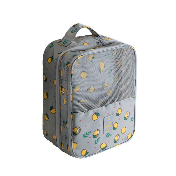 Modern Cubic Travel Shoe Storage Case With Waterresistant Material For Packing
