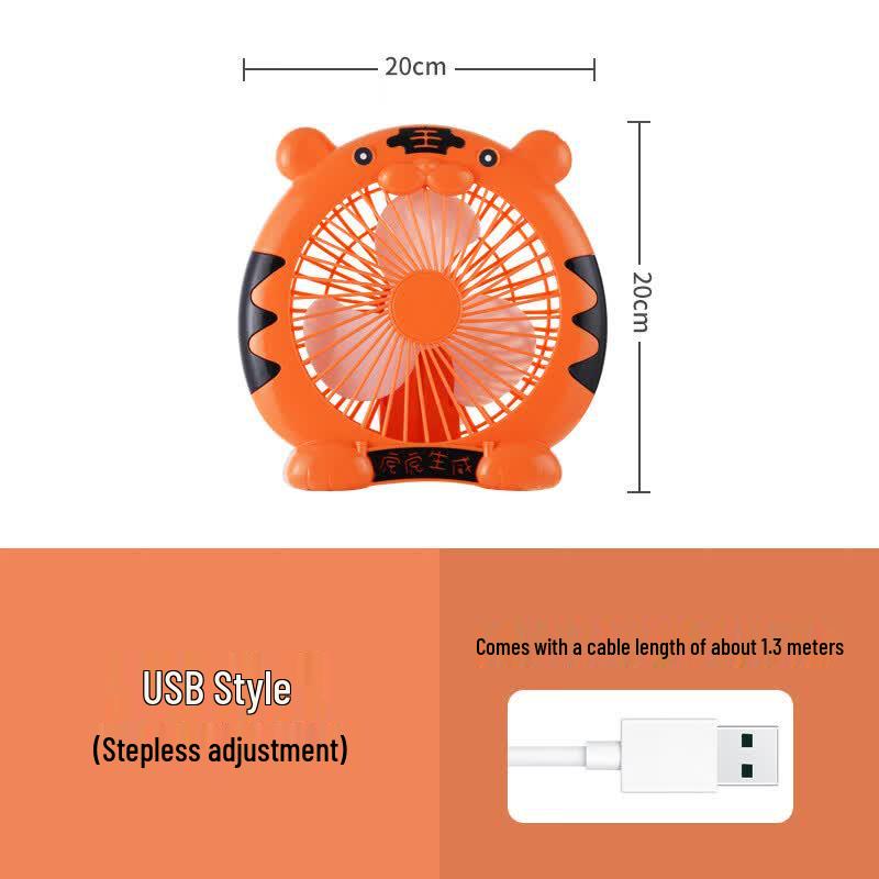 Mini Cartoon Desktop Cooling Fan