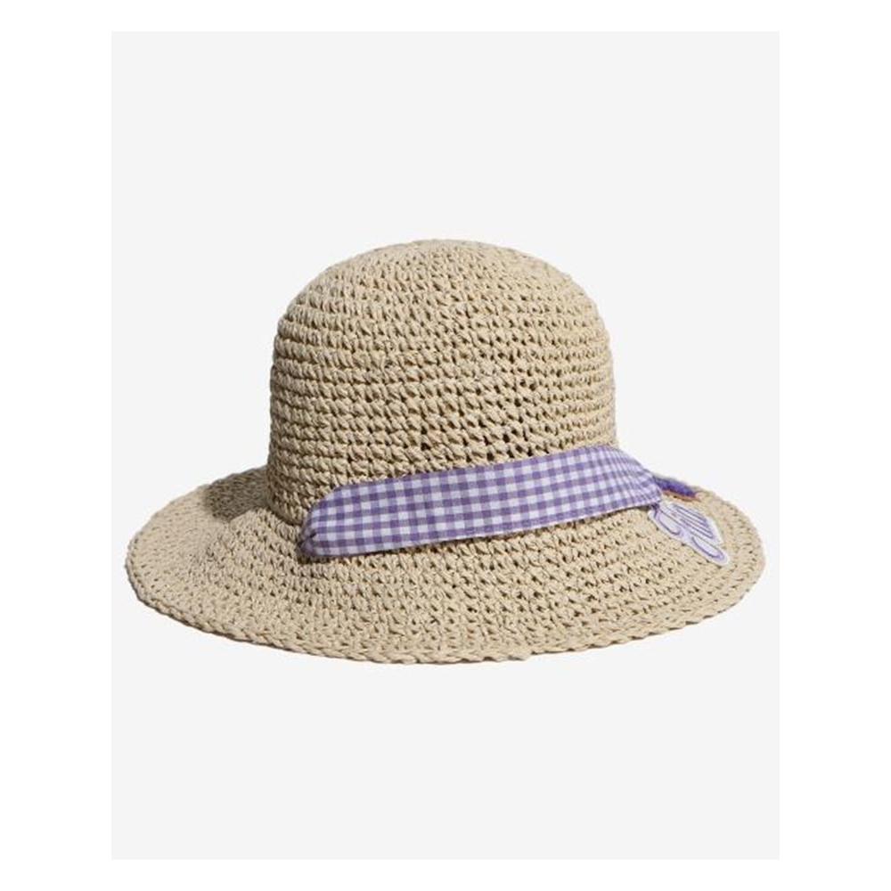 [fila Kids] Raffia Bucket Hat  Fk3cpf5344f Beg  q0zFk3cpf5344fBeg