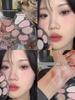 Veecci/Seven-Color Eyeshadow Palette for Light Makeup, Pearlescent Highlighter, Blush, and Contouring - Multi-Use Comprehensive Palette for Beginners