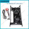 Car Radio Panel for MAZDA CX-5 CX5 2014-2017 (MECHANICAL HANDBRAKE) Remote Control Fascia Dash Kit Bezel Facia Adapter Plate
