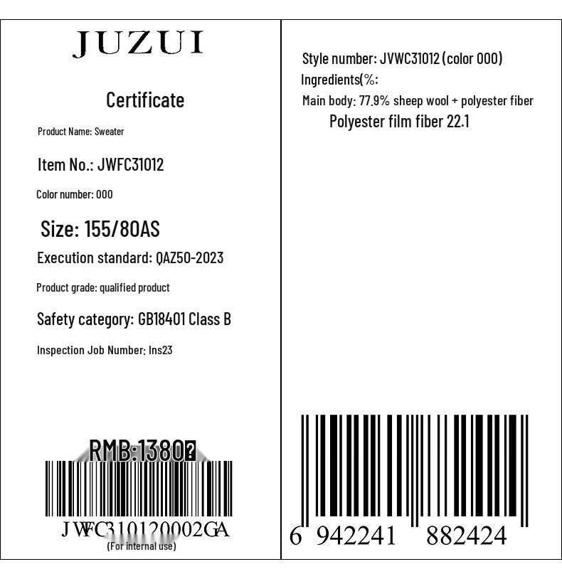 JUZUI Women's Elegant Off-Shoulder Wool Knit Top