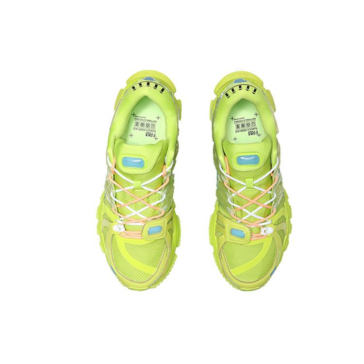New LiNing Furious Rider 2019 Running Shoes Men Low Top Green ARZP009-5