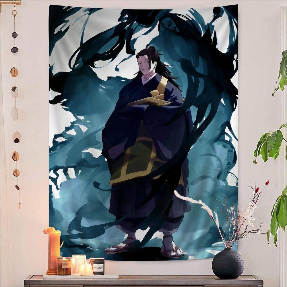 Kaisen Suguru Geto Chart Tapestry for Living Room Home Dorm Decor Art Home Decor
