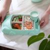 Bamboo Fiber Kids' Cartoon Car Tableware Set – Creative Divided Bowl Gift