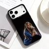 T-Tate M-McRae Dance Style Phone Case For iPhone17,16,15,14,13,12,Pro Max Black Colored Silver Plated Inside Cover
