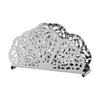 Stainless Steel Napkin Holder, with Hollow Pattern Modern Style Design, Waterproof Moisture-Proof Napkin Dispenser for Home Kitchen