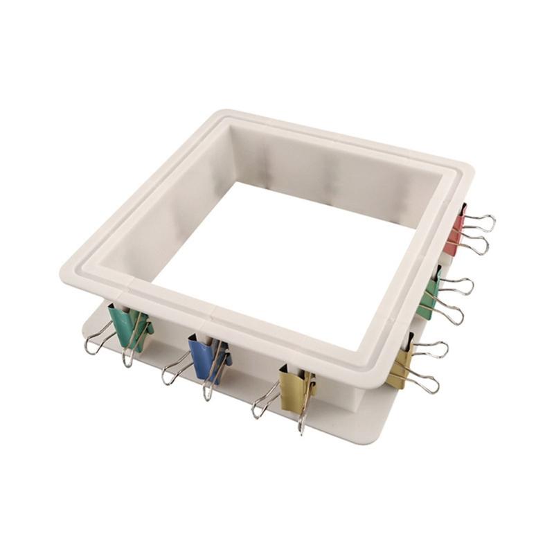 Adjustable Mold Housing Silicone Mold Making Kit for Make Own Silicone Molds Silicone Mold Maker for DIY Molds Making