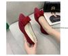 Fashion Summer Fashionable Comfortable Versatile Women's Shoes Flats Casual Simple Wear-resistant Flat Bottom Bow Shoes Large Size 43