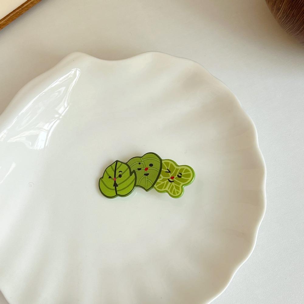 

Милая заколка для волос Красочные аксессуары для волос Заколка для волос в виде нового листка 2