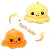 Creative Flip Face Change Octopus Small Pendant Doll Plush Toy Schoolbag Buckle Cute Couple Hanging Decoration